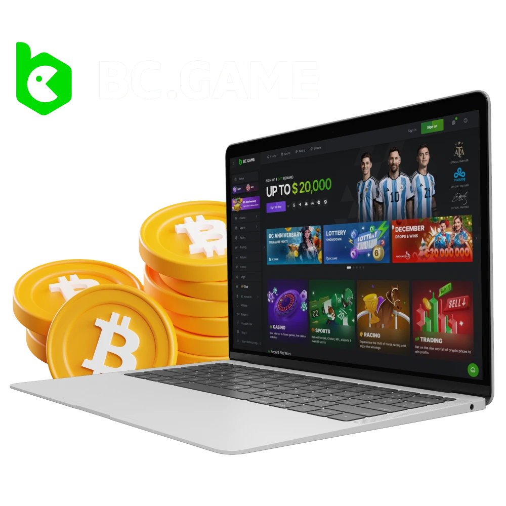 BC.Game is one of the popular crypto casinos.