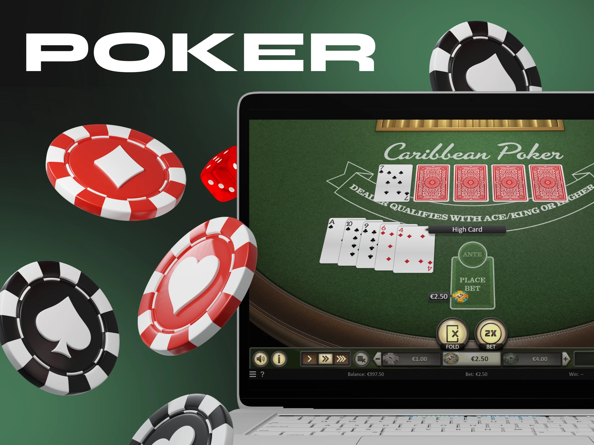 If you like poker, try playing this game at a crypto casino.