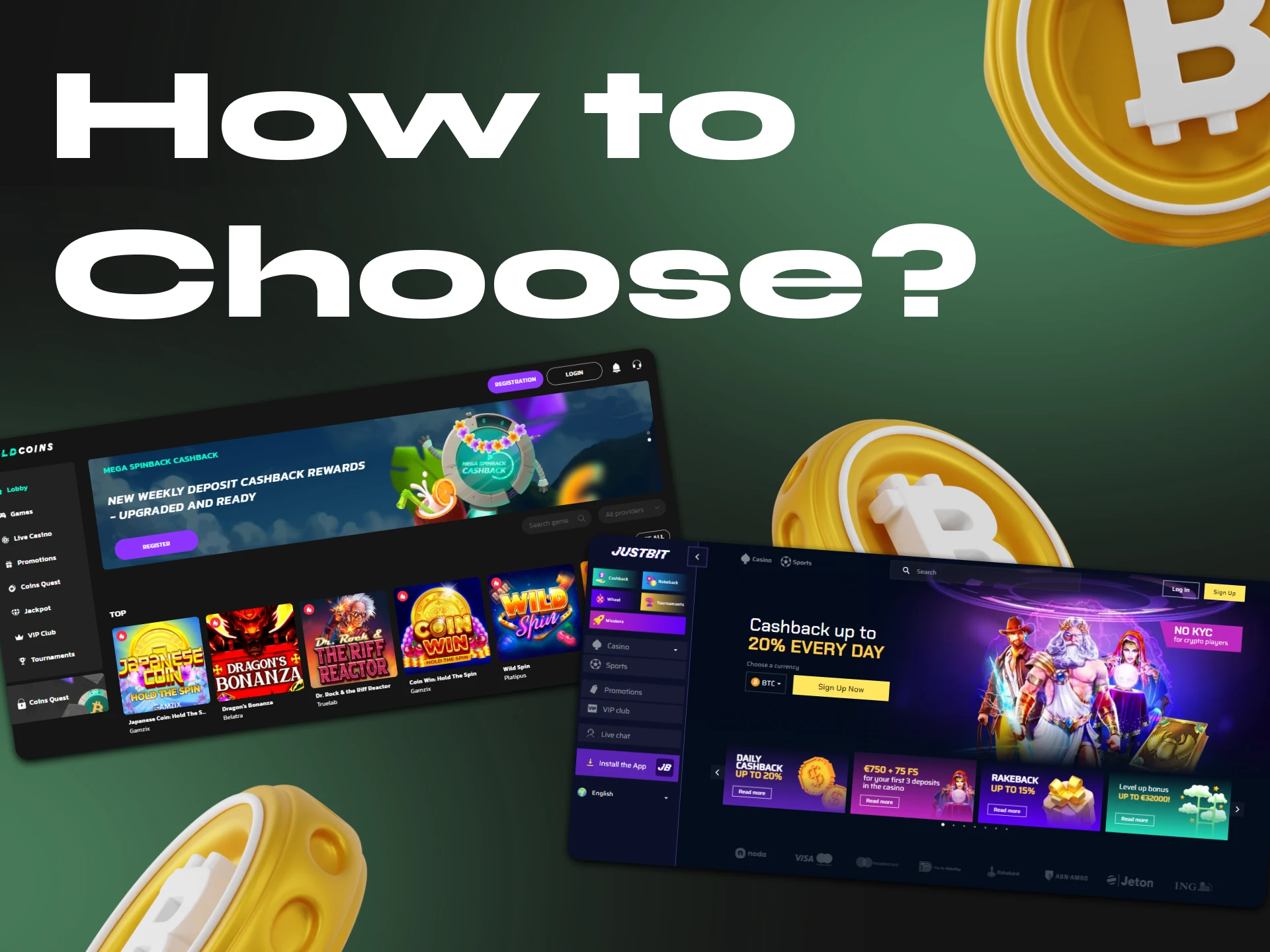 Find out how to choose the crypto casino that's right for you.