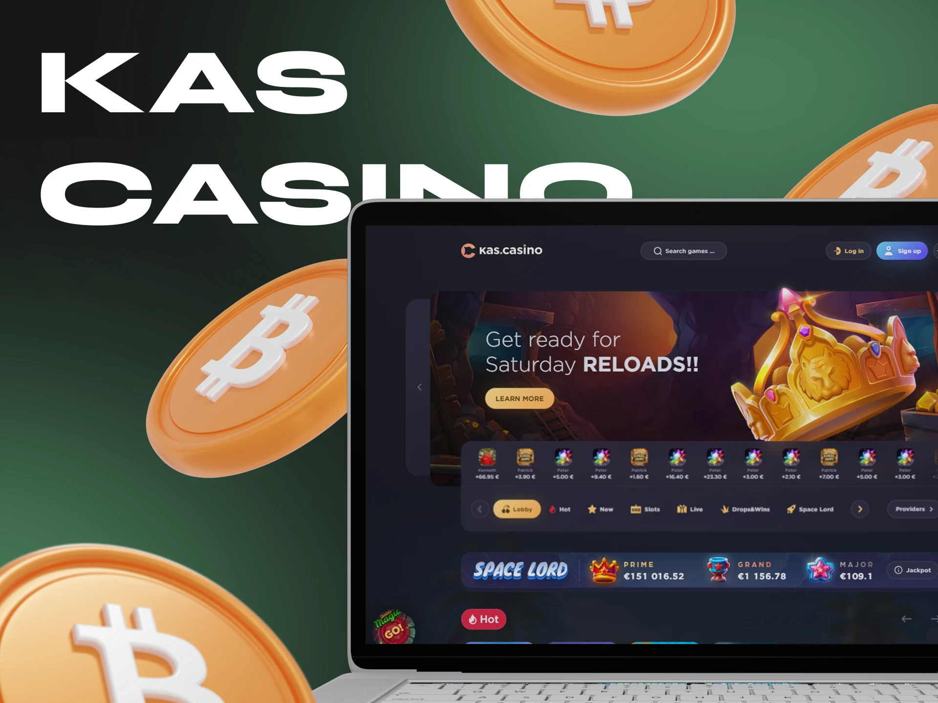 Kas Casino is one of the best bitcoin casinos.