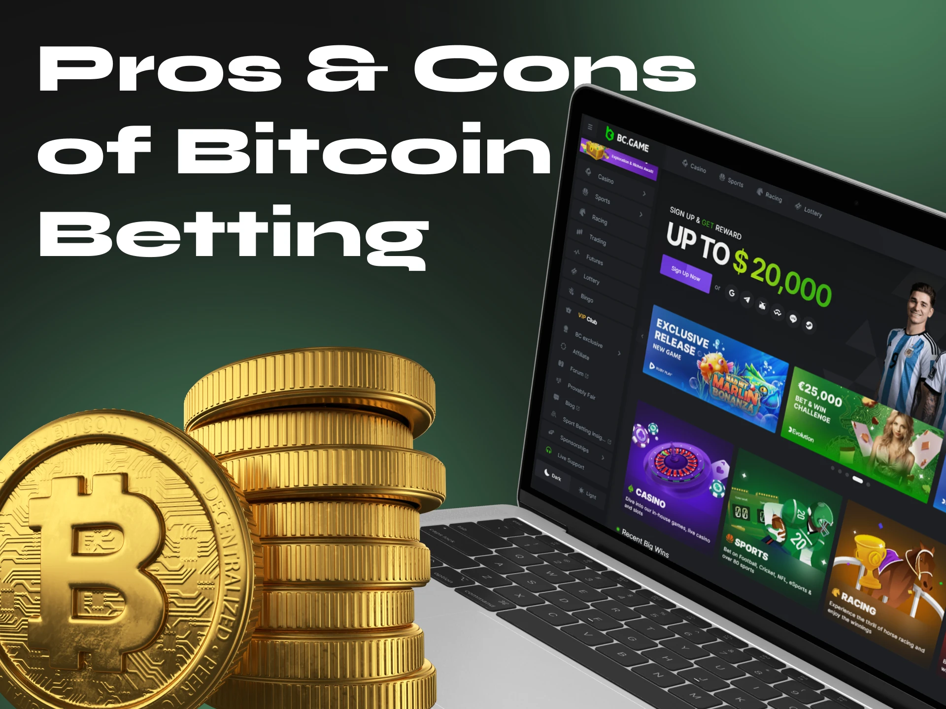 Before betting using cryptocurrency, learn about the pros and cons in this article.