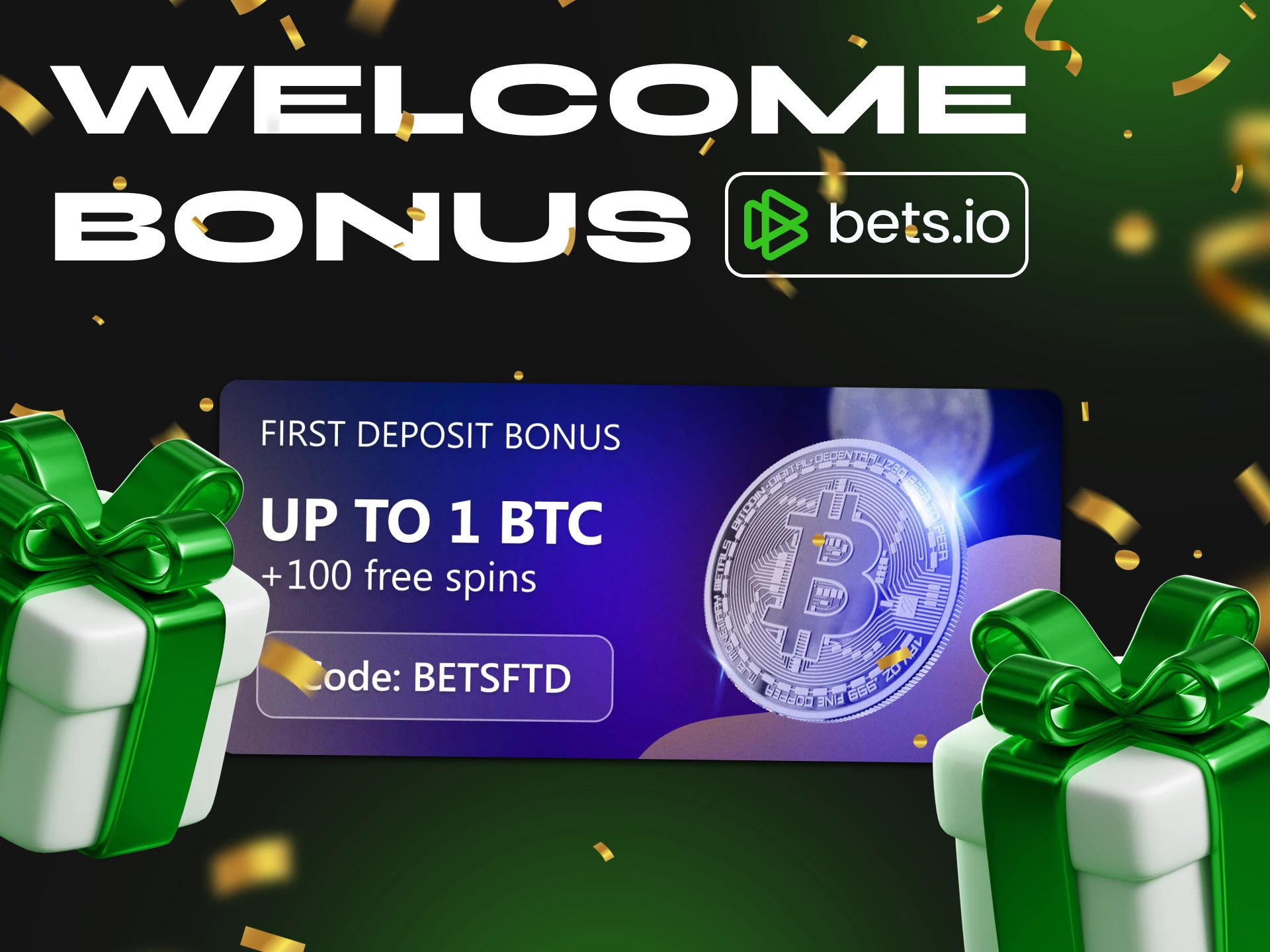 Bets.io offers one of the most lucrative welcome bonuses among many crypto casinos.