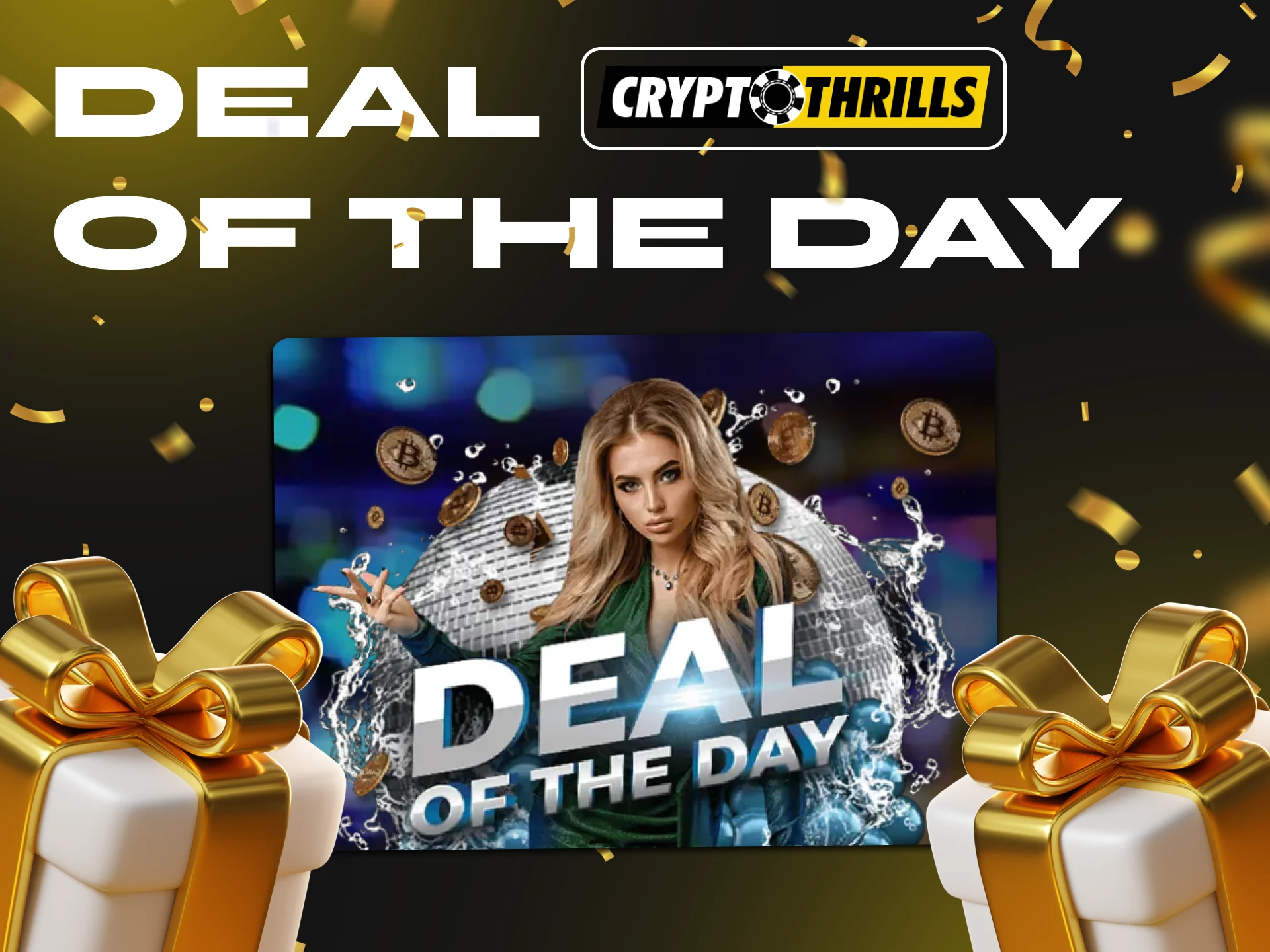Get a profitable deposit bonus at Cryptothrills.