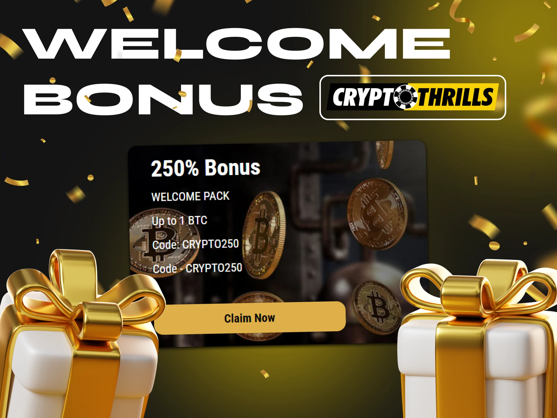 Cryptotrills offers its newcomers a lucrative welcome bonus.