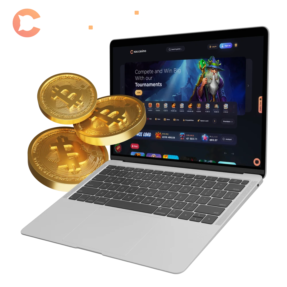 If you are looking for a casino where you can play with cryptocurrency, Kas Casino is the best choice.