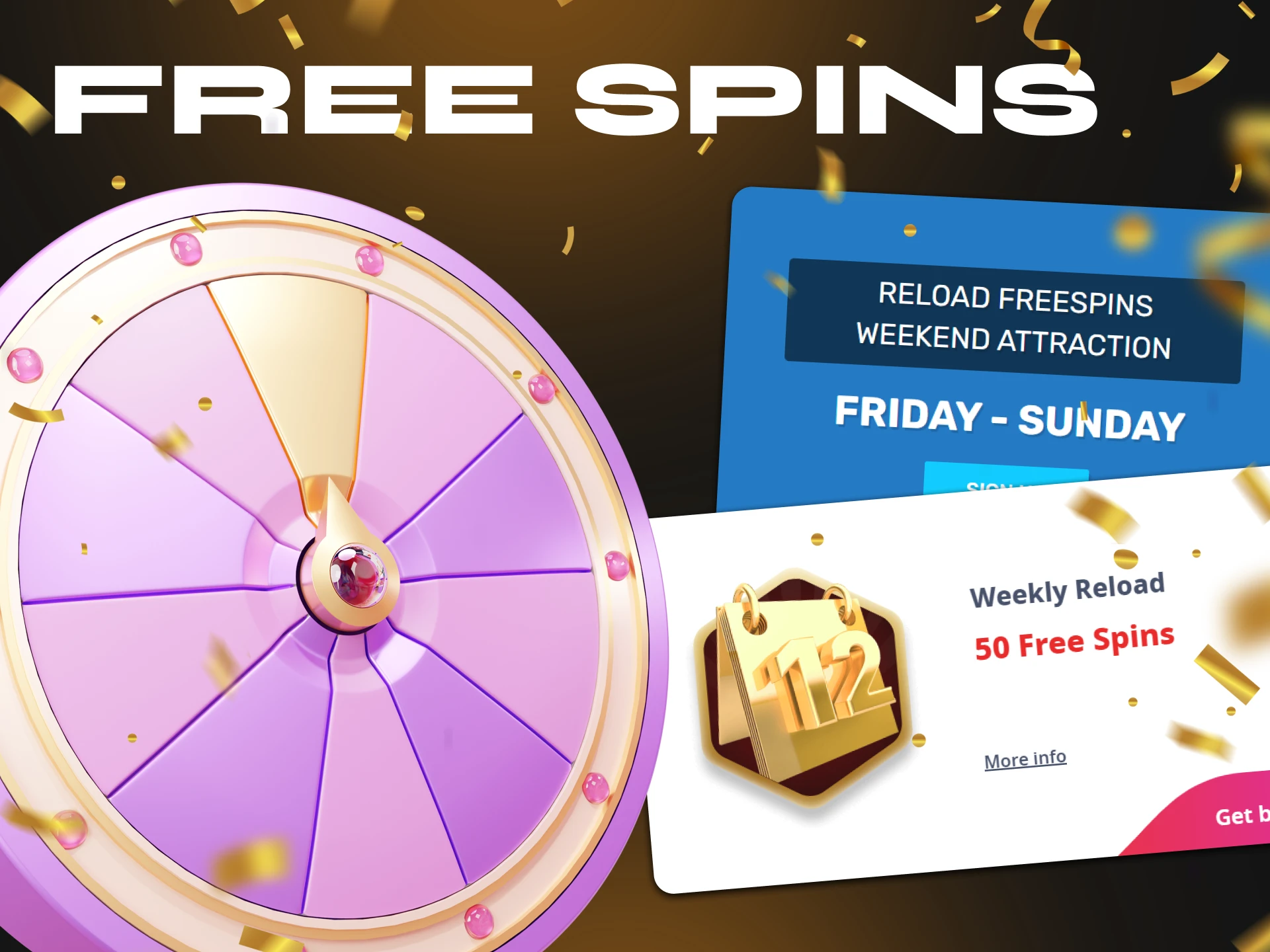Spin the wheel for free at Bitcoin Cash Casino.