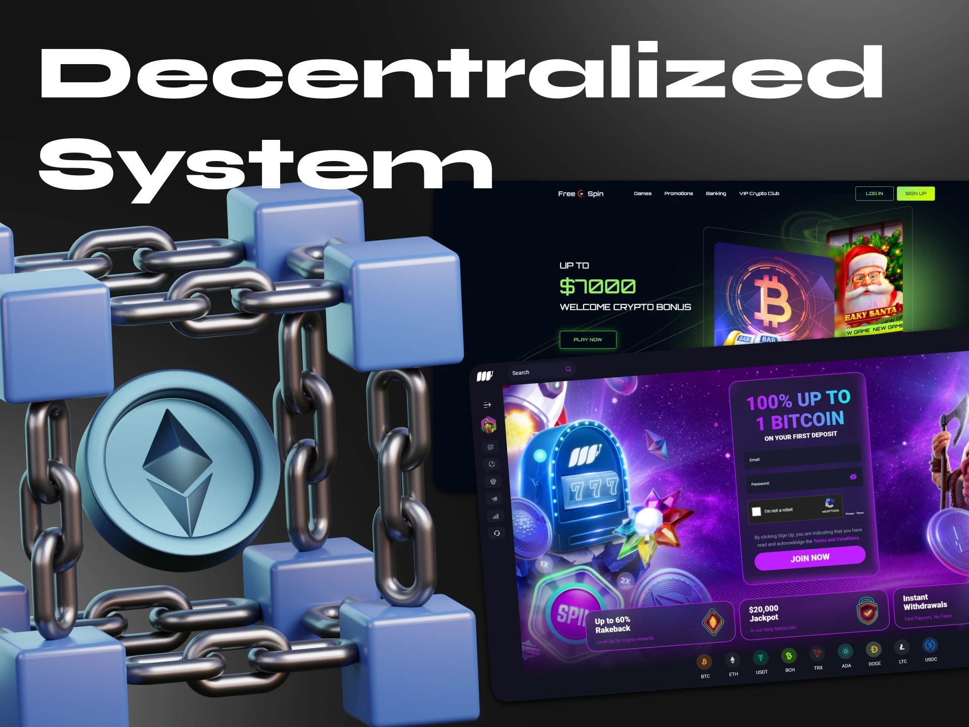 Learn about Ethereum's decentralized casinos system.
