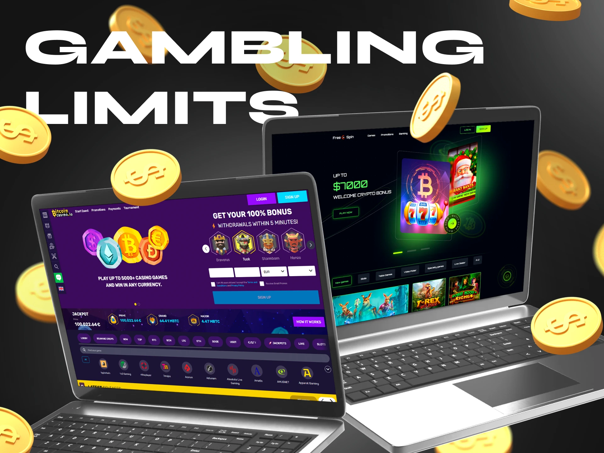 Find out what gambling limits are set at Ethereum casinos.