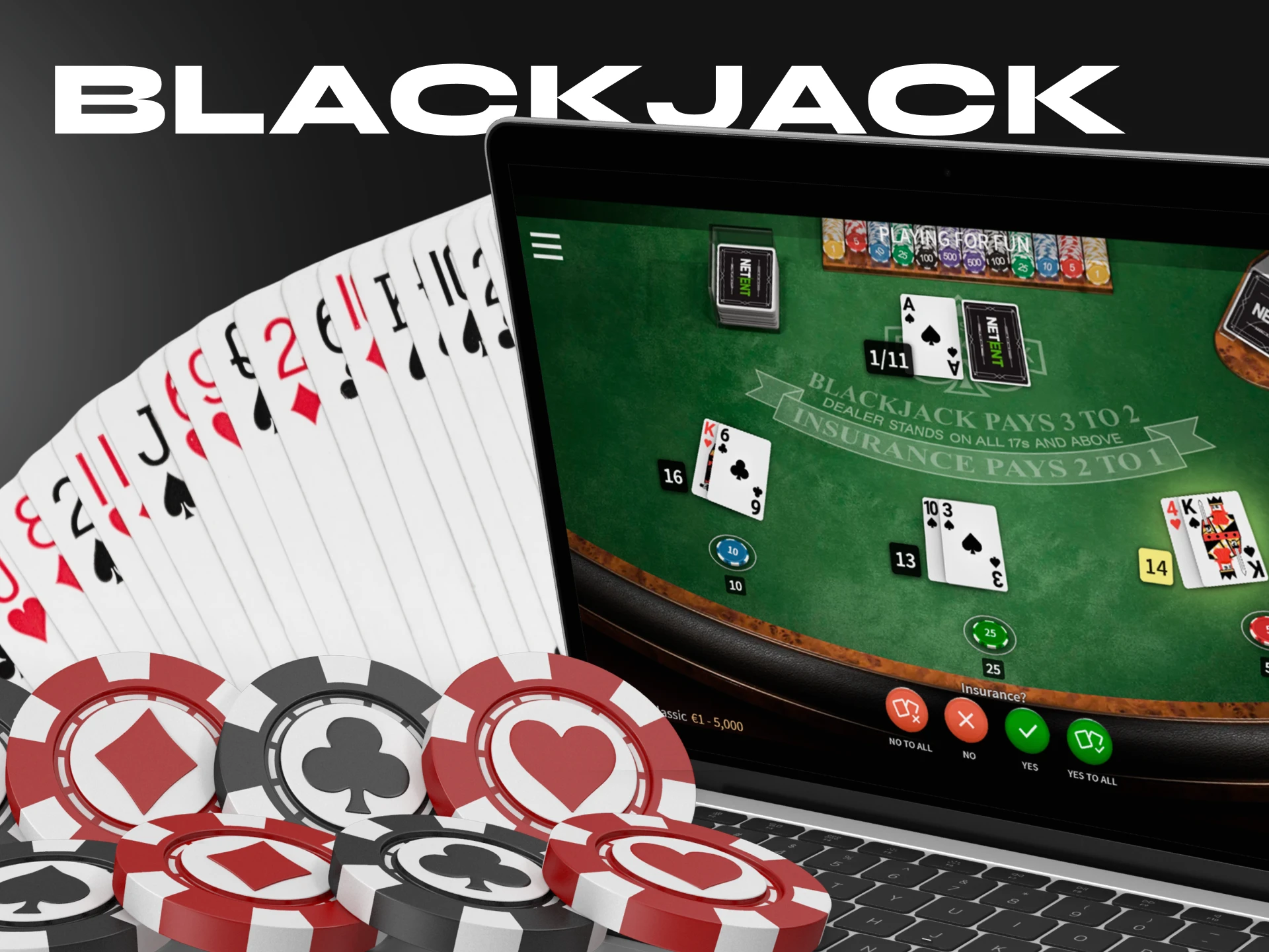 Play Blackjack with ethereum currency