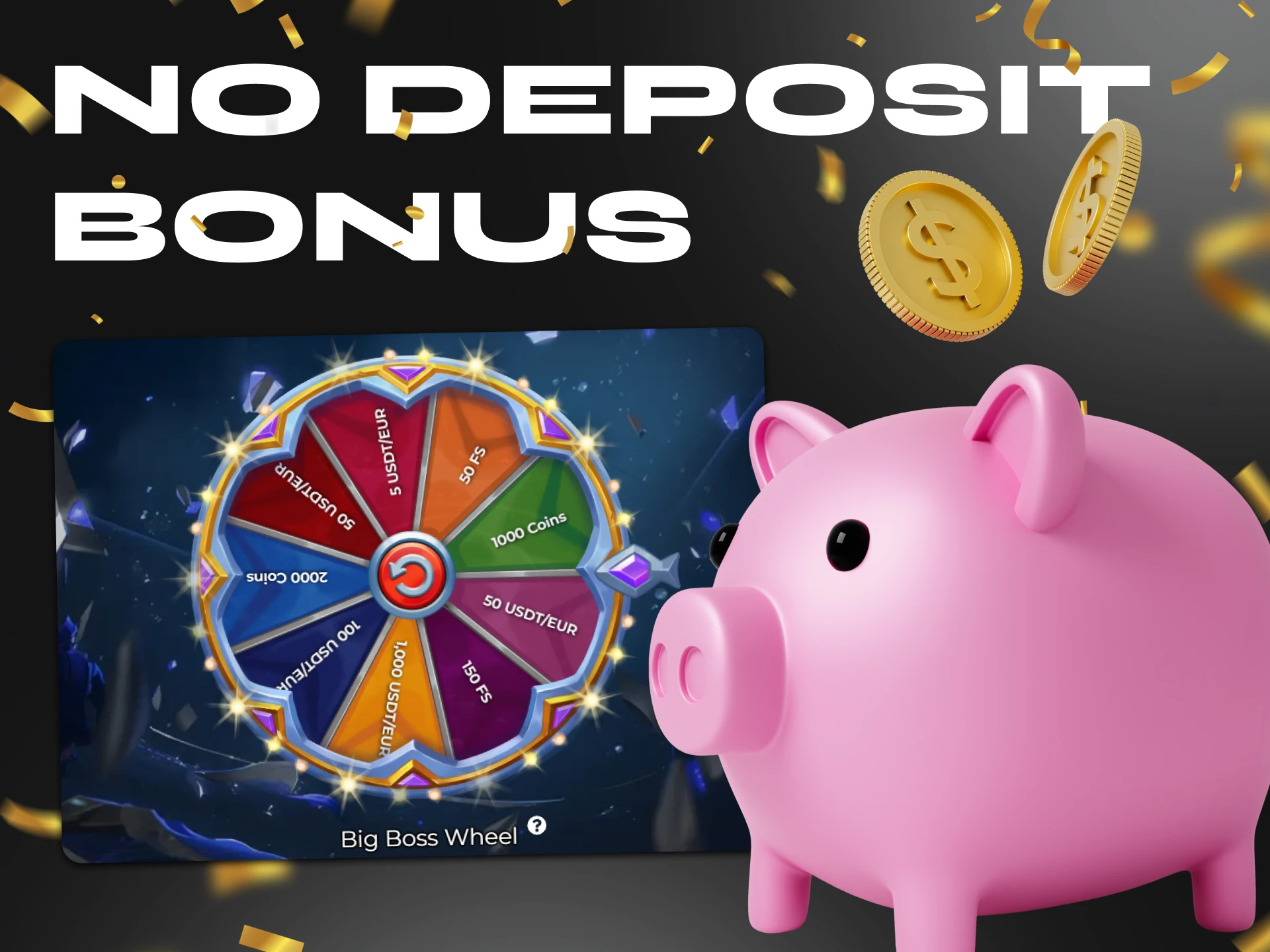 At Ethereum casino you can get a no deposit bonus.