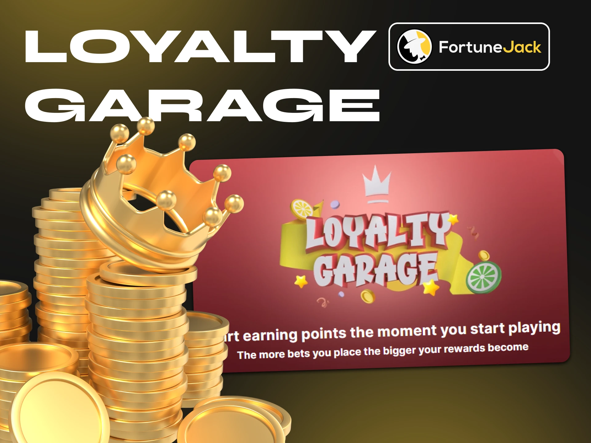 At FortuneJack Casino, thanks to garage loyalty, the more bets you place, the greater your rewards.
