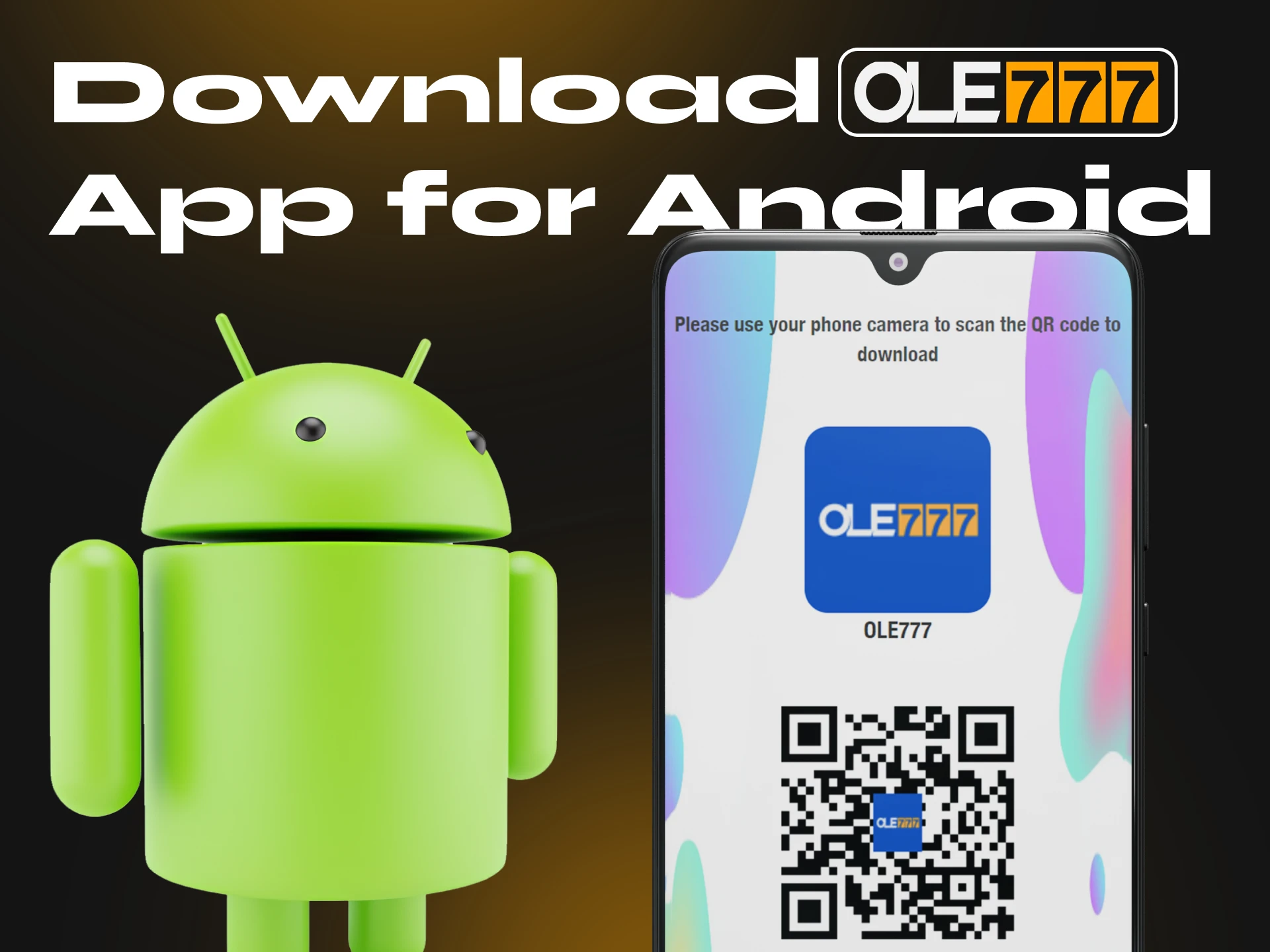 Read this guide on how to download the Ole777 crypto casino app on your Android device.