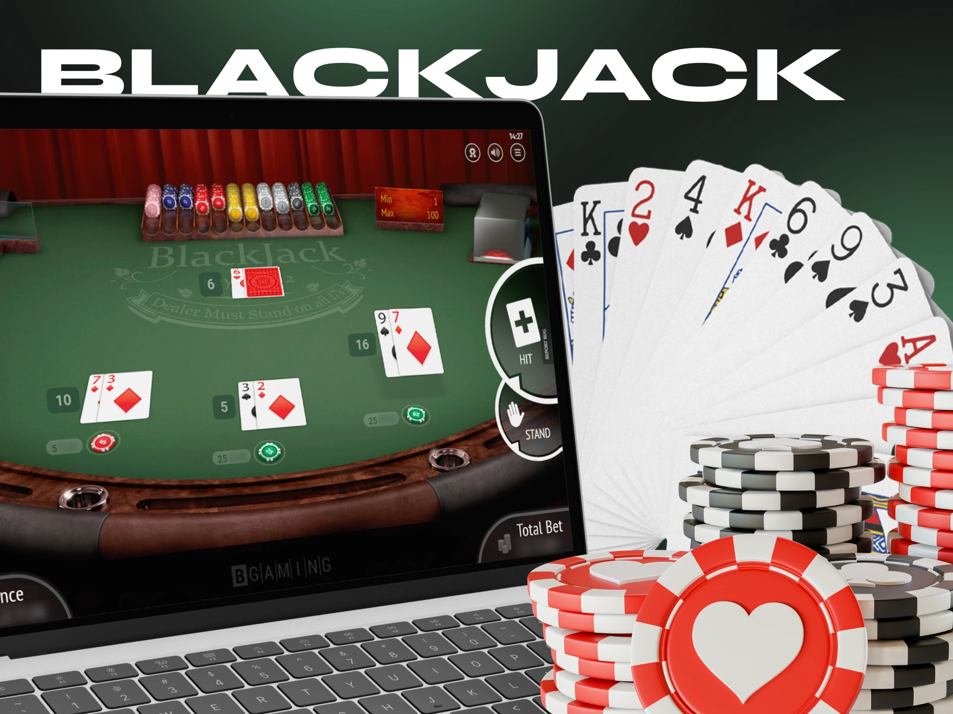 Play blackjack with USDT at a crypto casino.