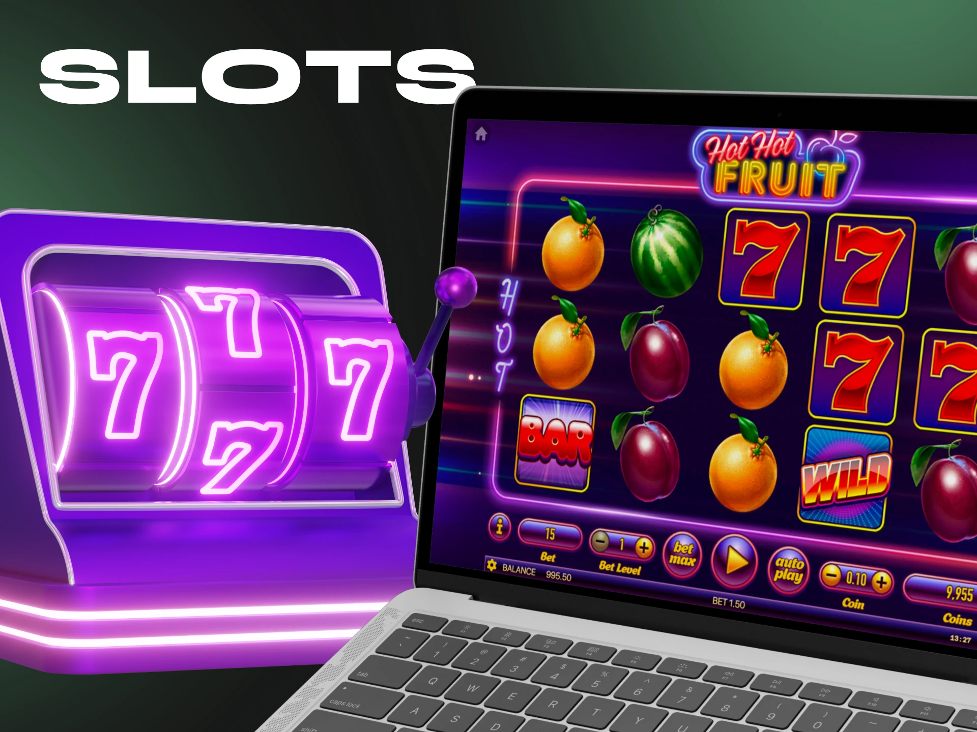 At Thether Casino you can find a wide selection of slots.