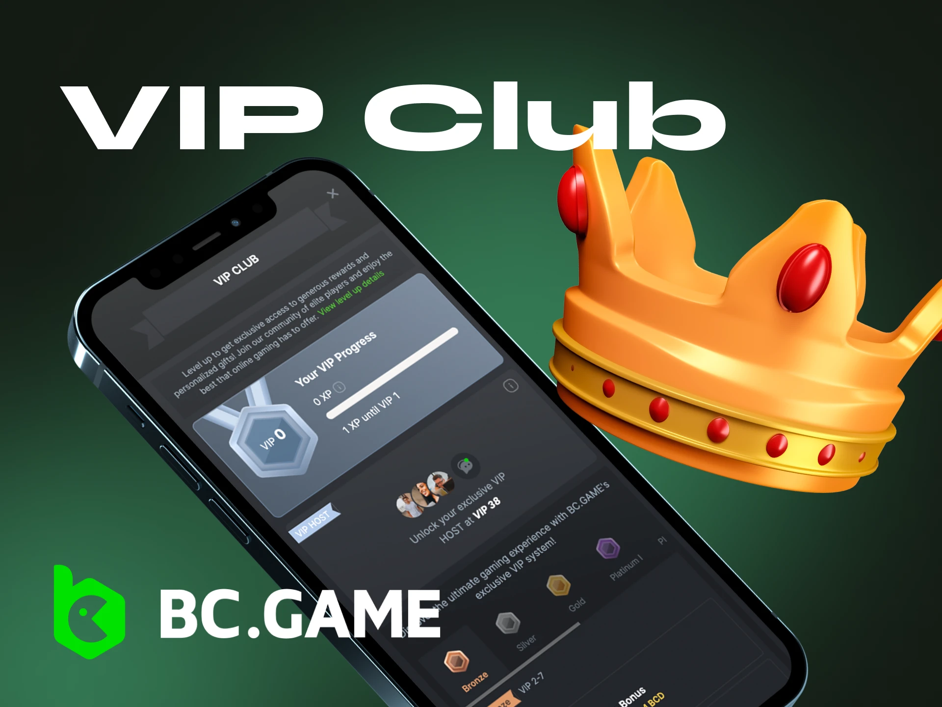 What is a VIP club in the BC Game online casino.