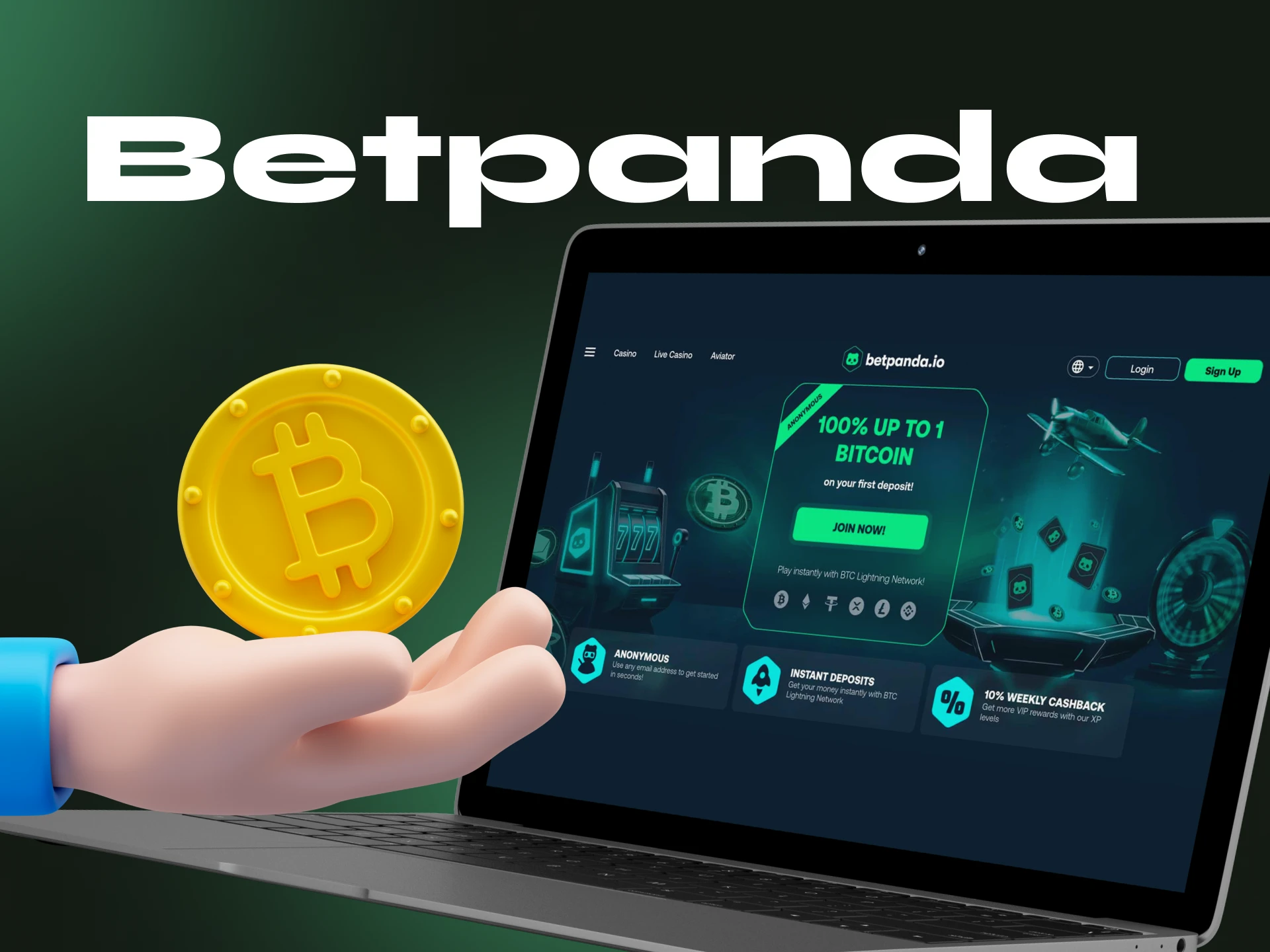 Who are the game providers at Betpanda Casino.