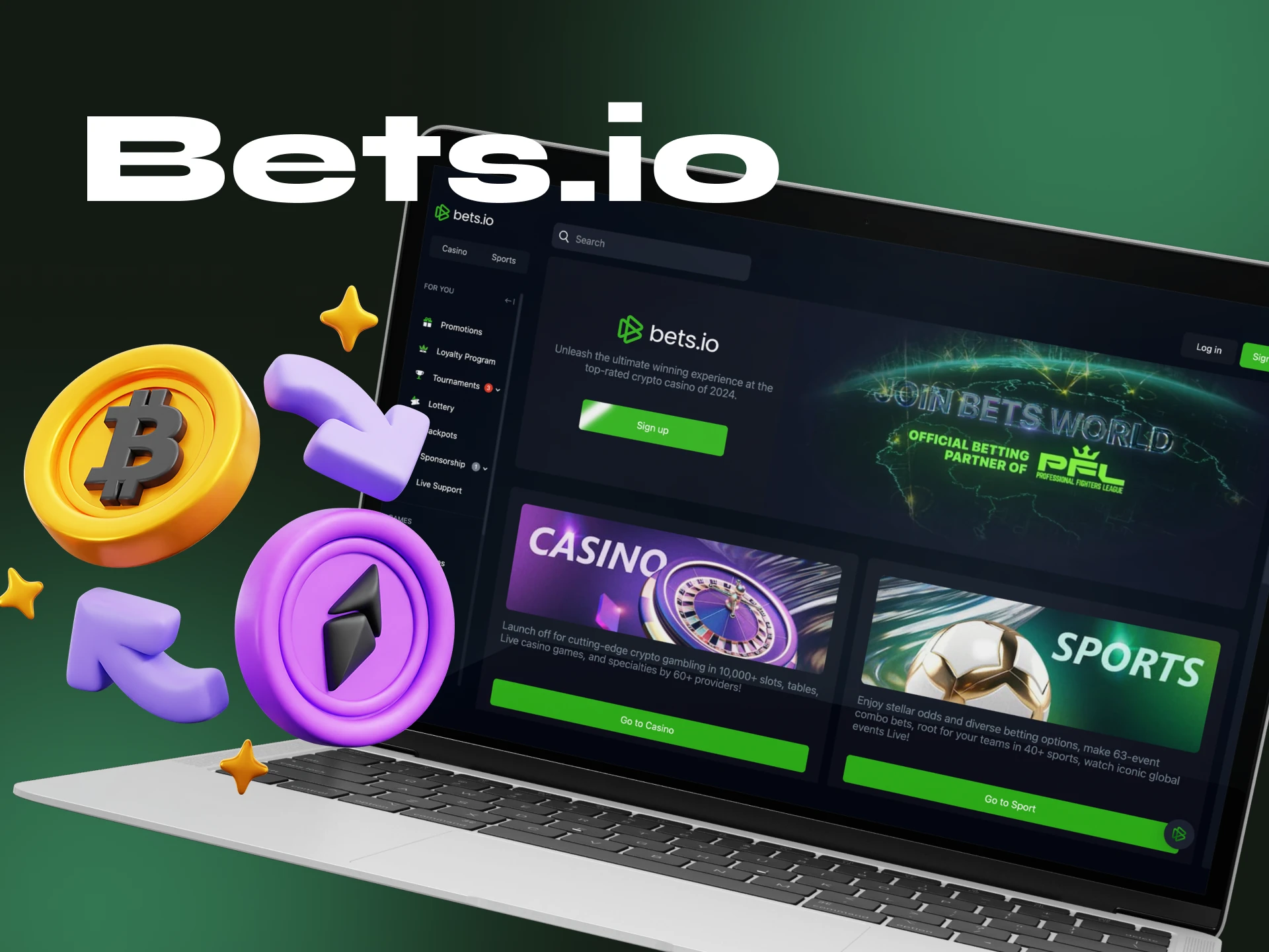 What license does Bets.io casino have.