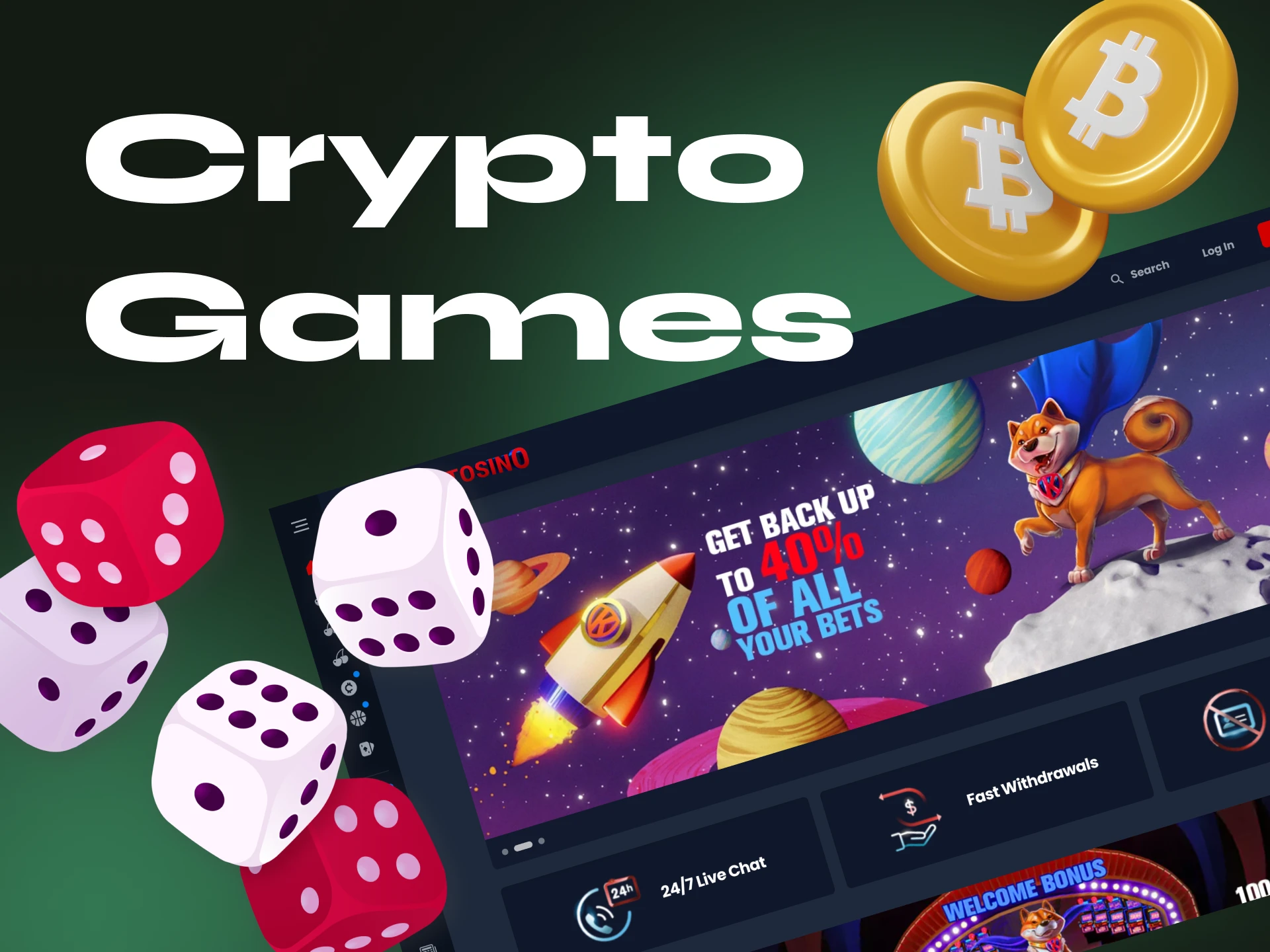 Which casino should I choose for crypto games in India.