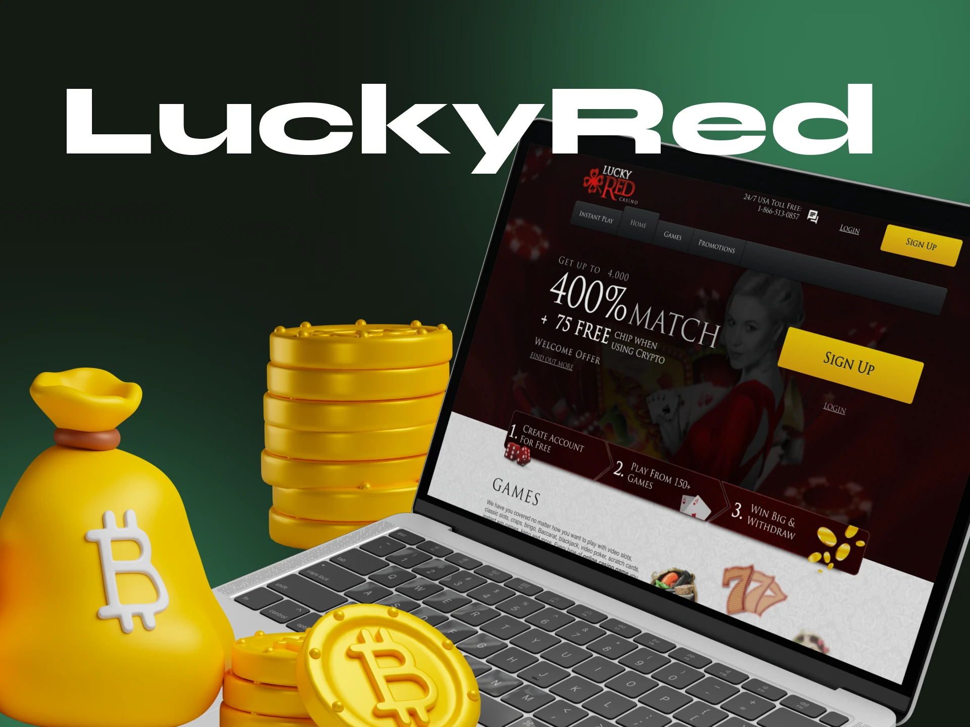 What games are there at Lucky Red Casino Casino.