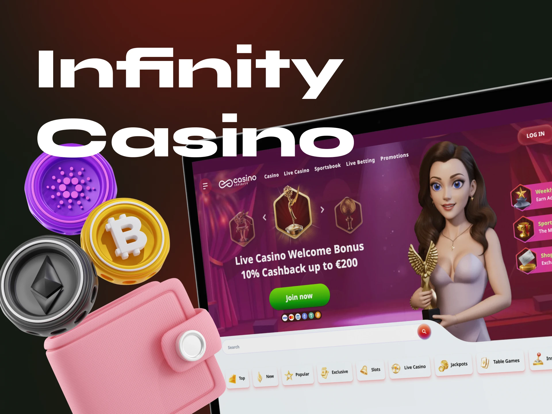 Is there a VIP program at the online casino Infinity Casino.