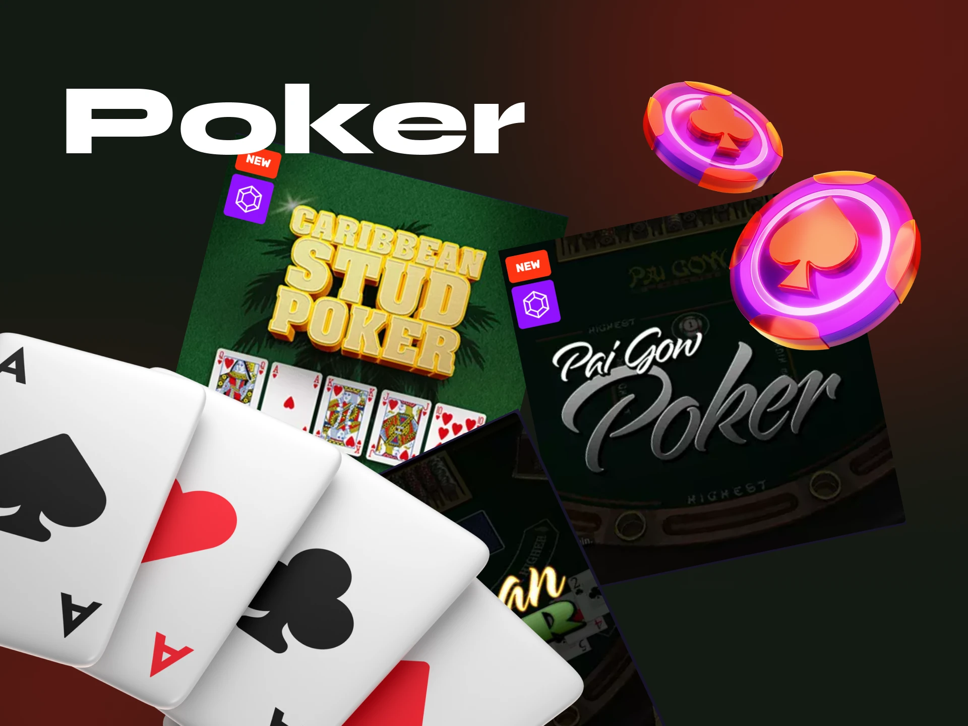 What is a casino game of poker.