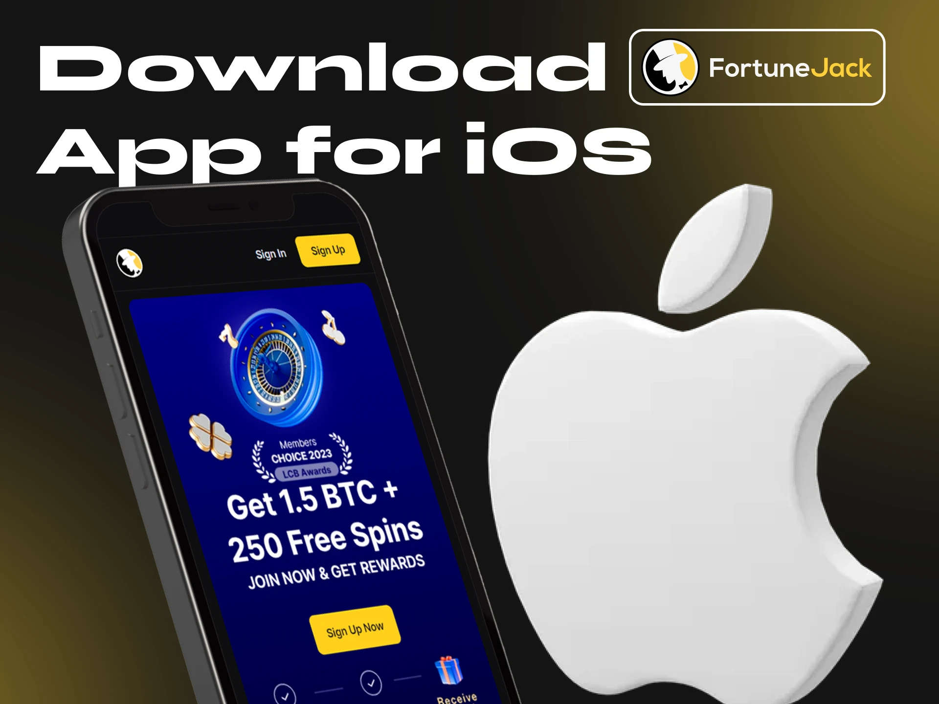 Find out how to download the FortuneJack app on your iOS device.