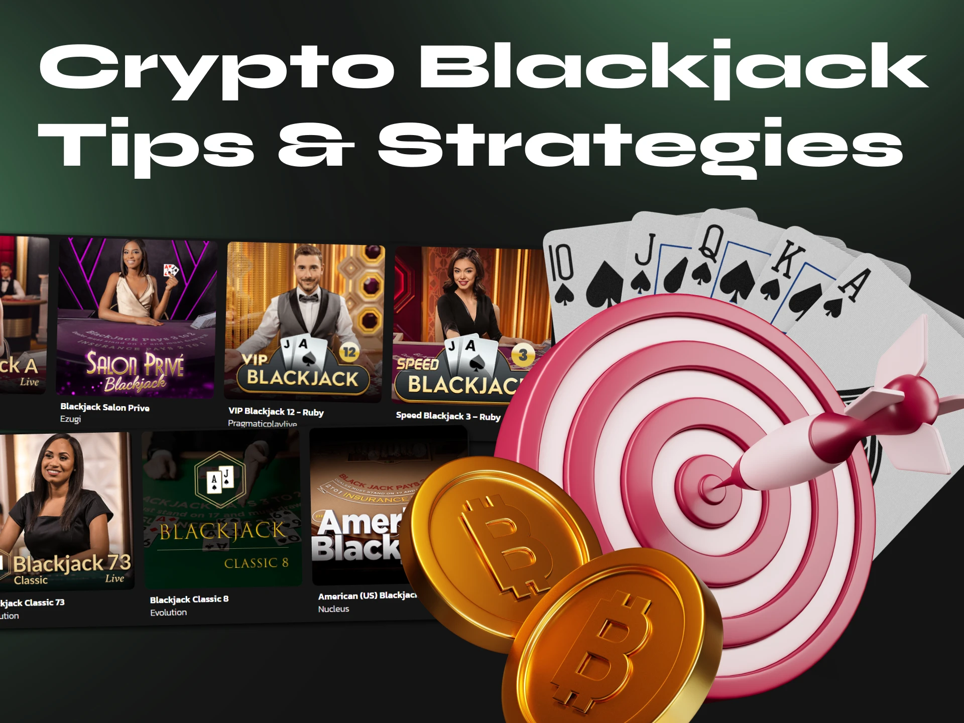 These tips will help you win more at crypto blackjack.