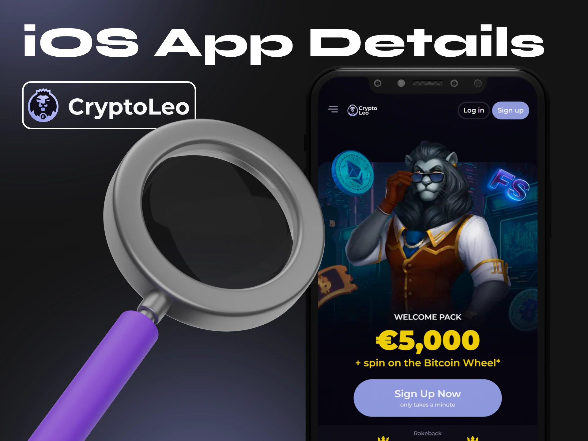 Use the Cryptoleo mobile site on iOS instead of the app.