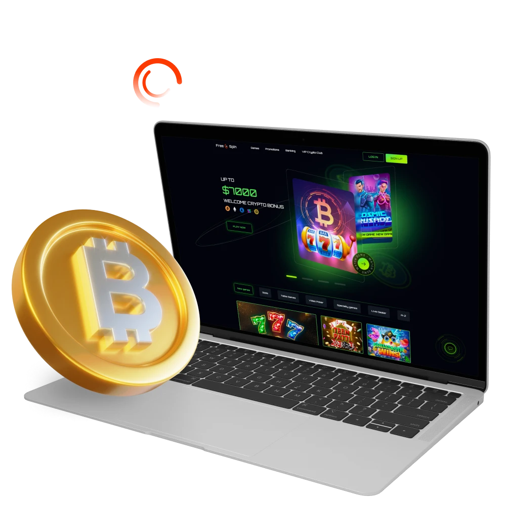 Try betting at Free Spin Casino using cryptocurrency to get more out of your gaming experience.