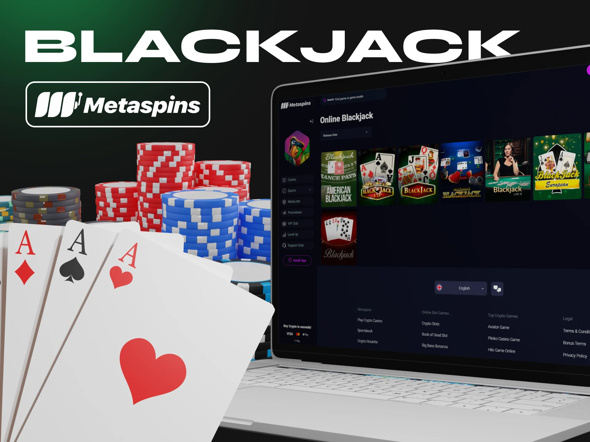 Metaspins has many different blackjack games, try it out.