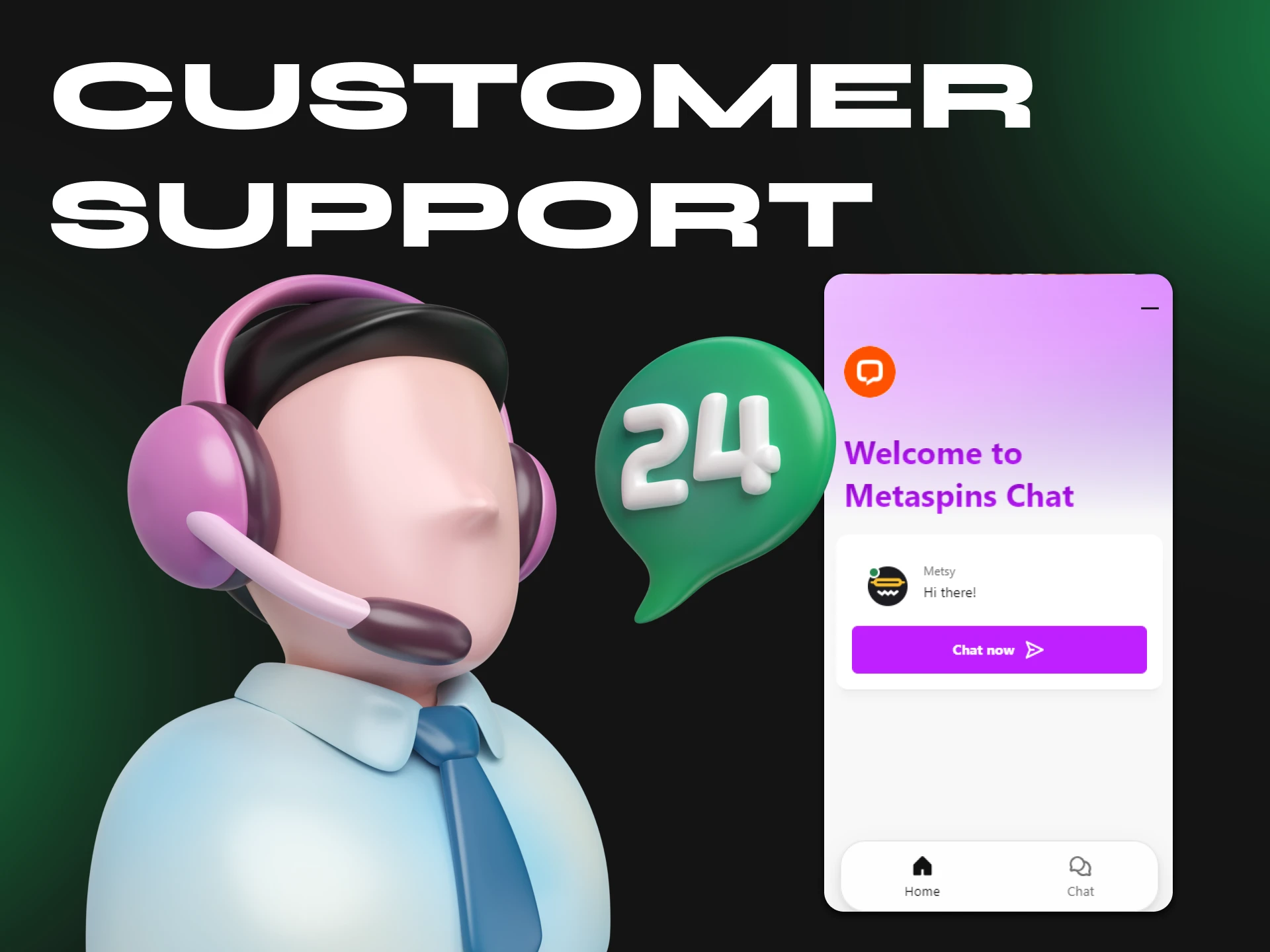 If you have problems with Metaspins, please contact their support team, who will respond quickly.