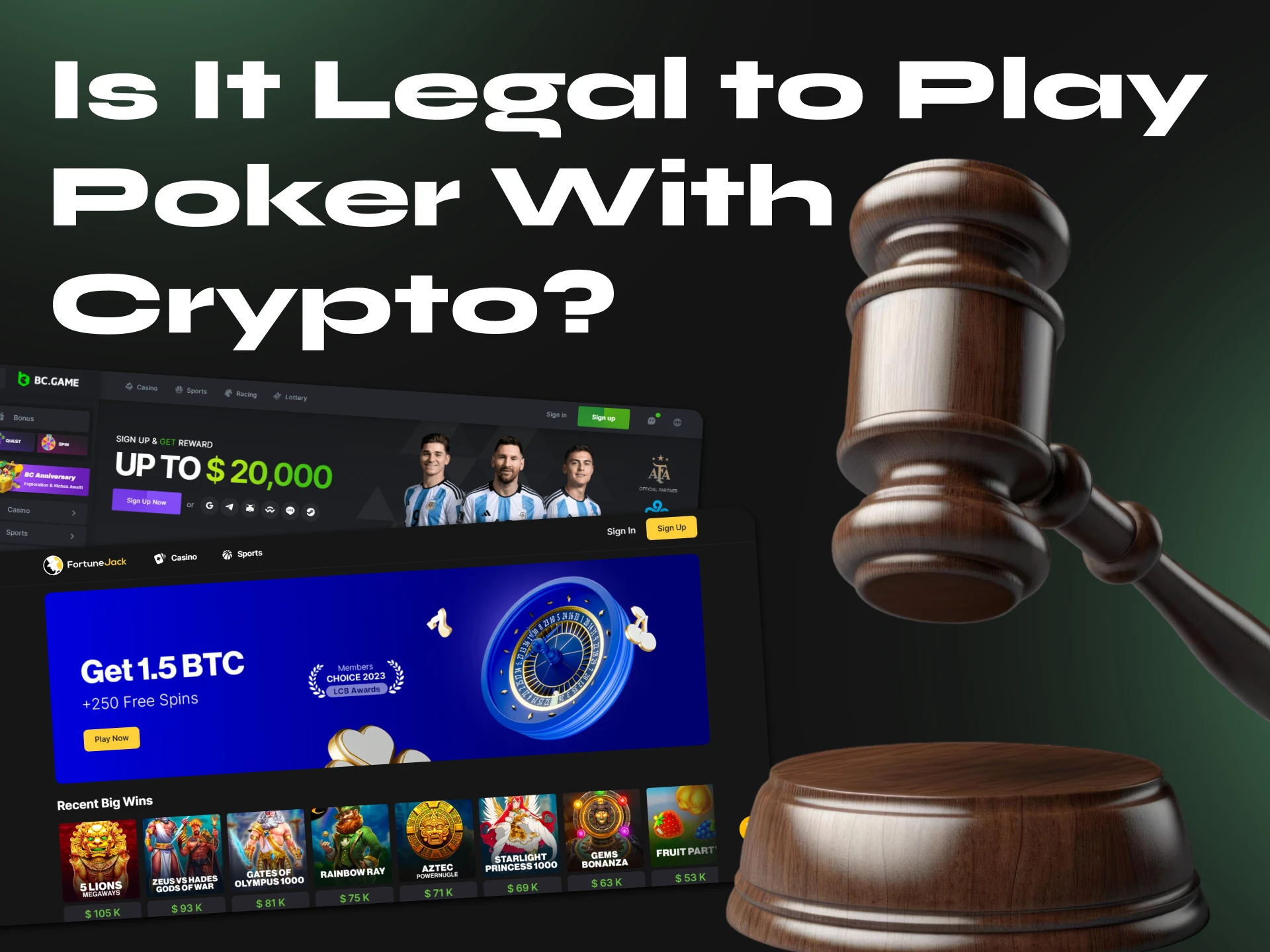 Playing poker using cryptocurrency is completely legal and safe.