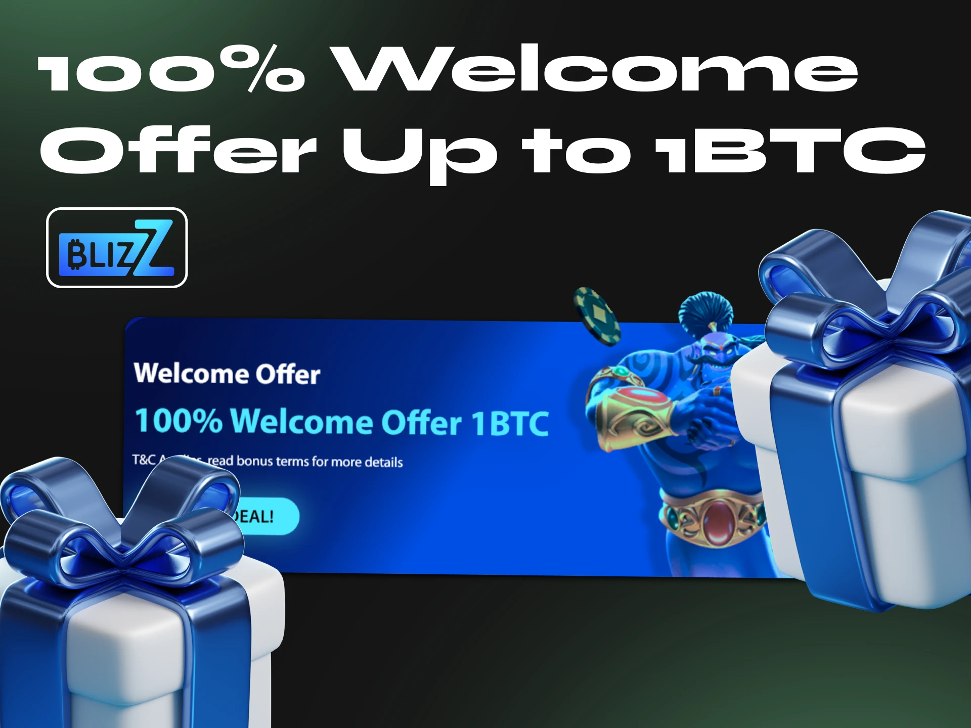 At Blizz io you can get a welcome bonus and start playing poker for cryptocurrency.