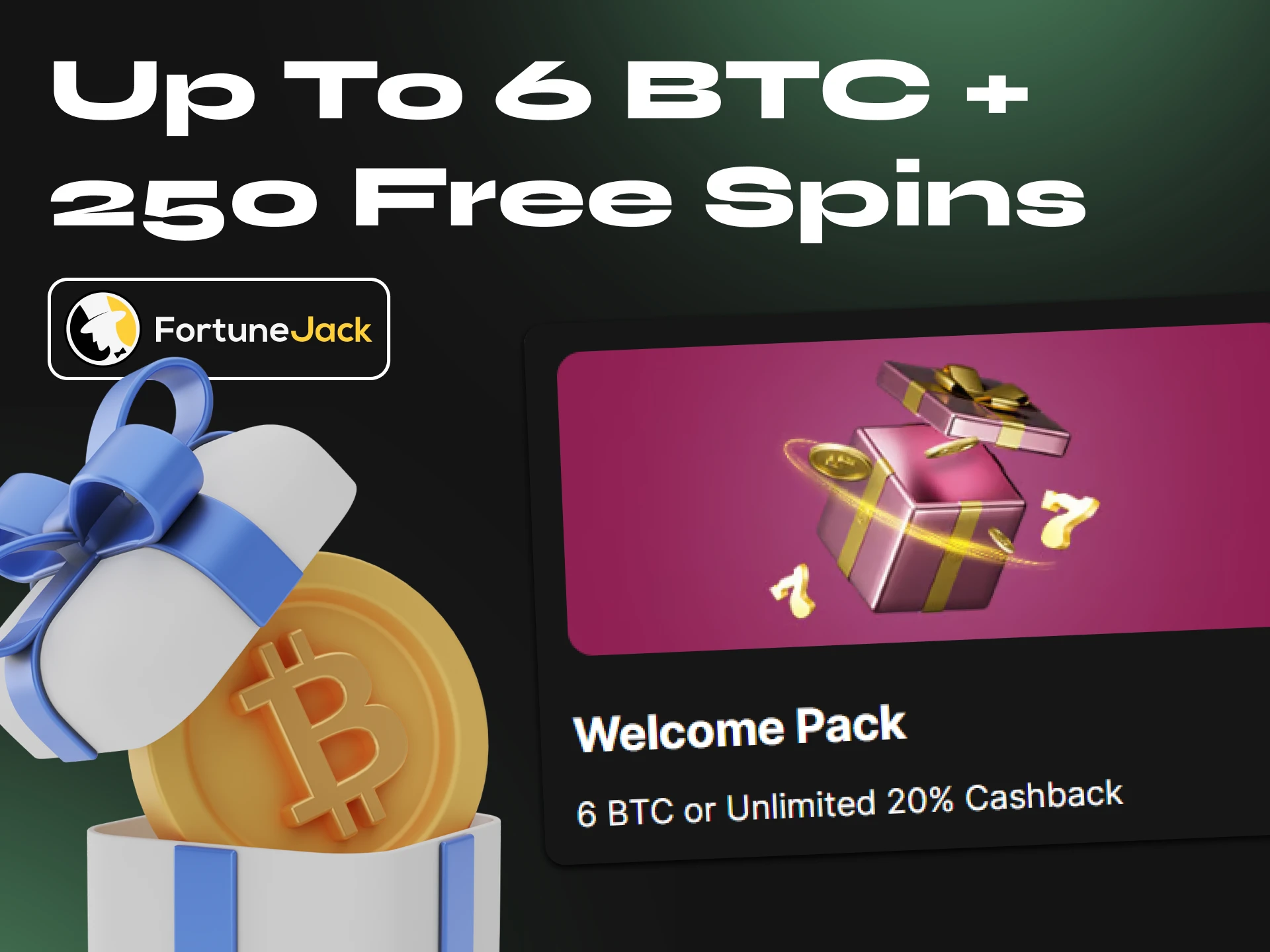 Get the FortuneJack welcome bonus and start playing poker.