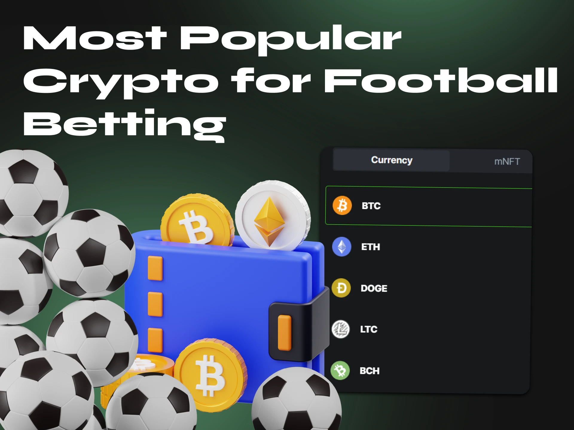 If you want to bet on football using cryptocurrency, choose one of these.