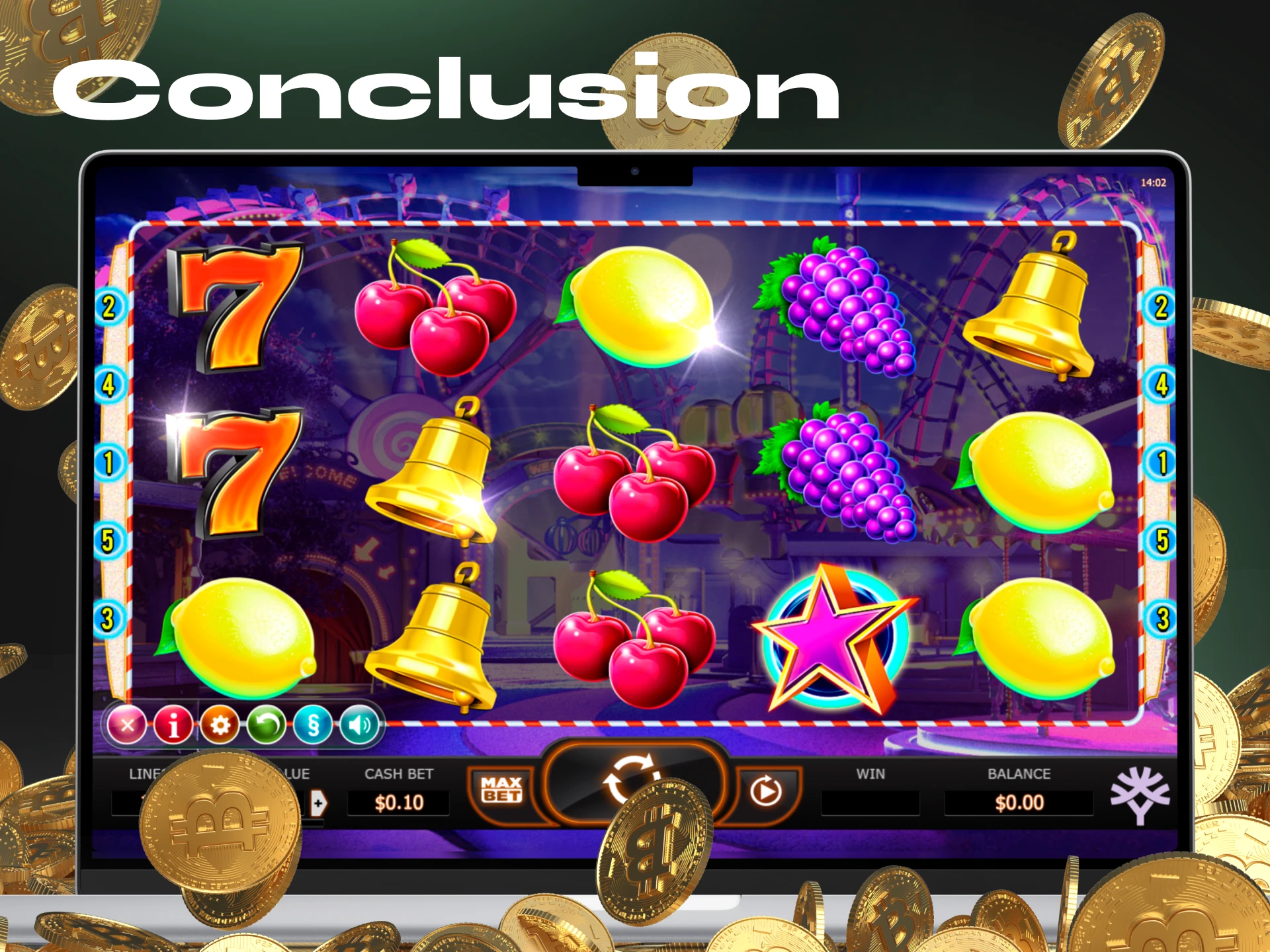 If you like to play crypto slots, choose ones with a high RTP.